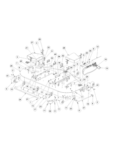 Part Location Diagram of 01008097P Cub Cadet 72 Deck Assembly